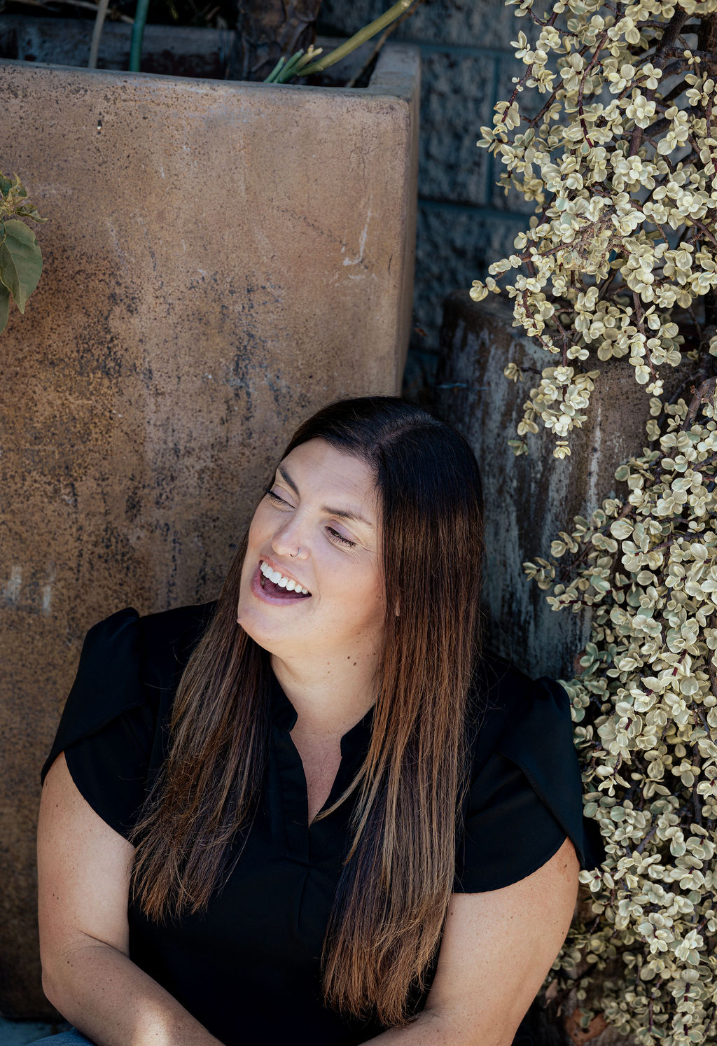 Wellness business branding portrait in Southern California